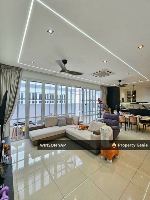 2 Storey Cluster House Eco Spring 2 JB Renovated Design Negotiable