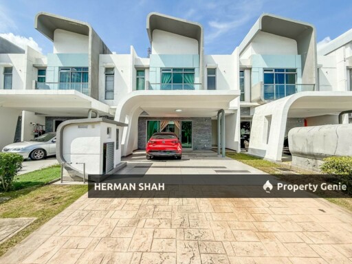 FACING OPEN Double Storey Superlink Courtyard Villa Liu Li Gardens Setia Eco Glades Cyberjaya