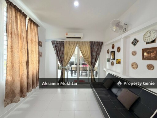 FREEHOLD, PARTIALLY FURNISHED & TANAH LUAS 107×80 | 1 Storey Bungalow, Mahkota Hills, Seksyen 18 Bandar Tasik Senangin, Lenggeng