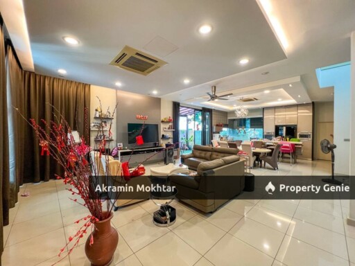 FREEHOLD & FULLY FURNISHED | 2 STOREY SEMI D, CASSIA @ GARDEN RESIDENCE, CYBERJAYA.