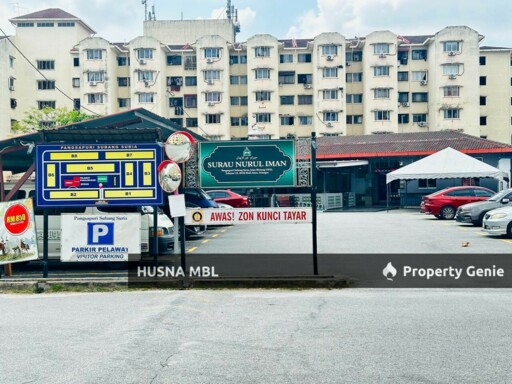 Pangsapuri Subang Suria | Level Tinggi | Lift | Subang Bestari