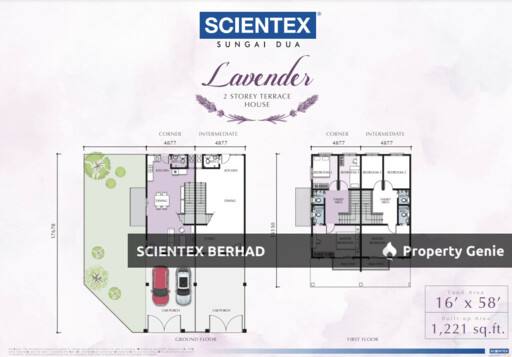 Lavender, Scientex Sungai Dua