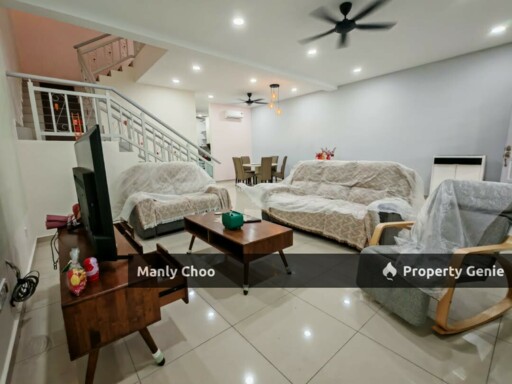 RENOVATED Double Storey Terrace Taman Tehel Impian Bemban Nr Duyong