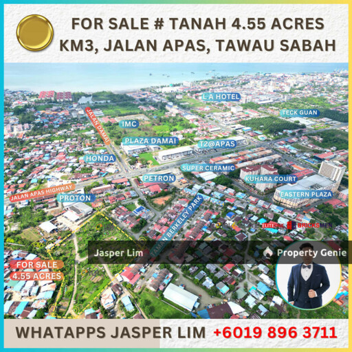 Development Land 4.55 Acres Tawau