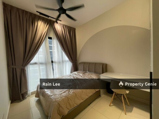 Trion2@KL /Fully Furnished Studio for Rent / Nearby MRT & LRT Station /Rental Include Washer & Dryer 2in1