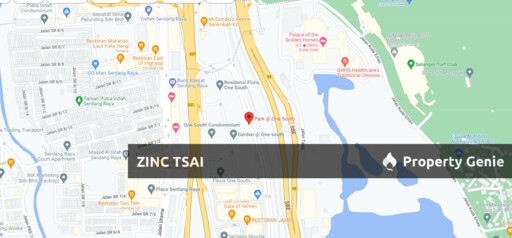 Park @ One South {Save RM 85,500} 3 mins Drive to Serdang Raya Utara MRT Station_6 mins Drive to The Mines Shopping Mall