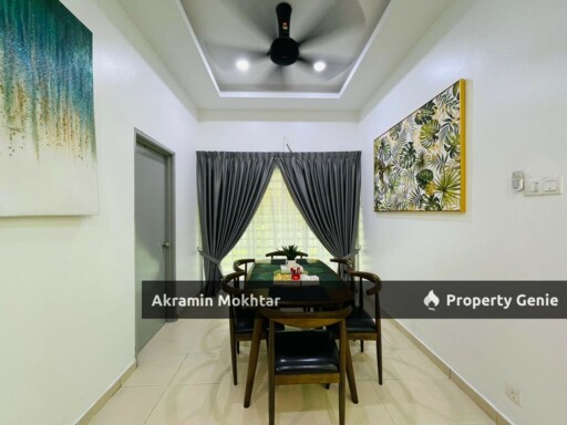 SEMI-D SINGLE STOREY (FULLY FURNISHED) TAMAN INDAH KLIA FOR SALE