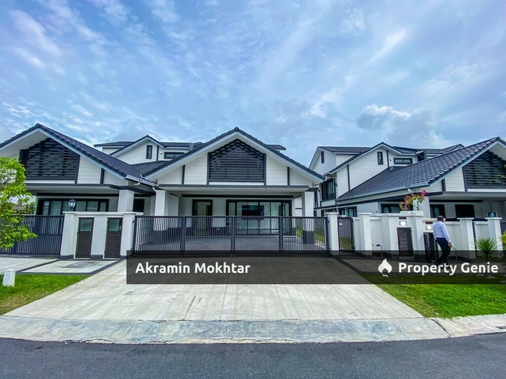 Freehold, Gated & Guarded | Double Storey Semi-D House HEVEA Type A2, Elmina Gardens @ Elmina East