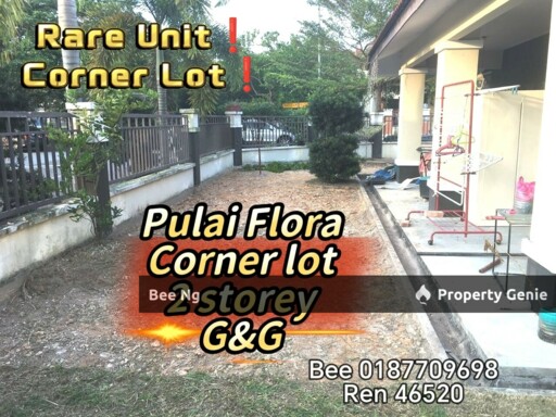 Taman Pulai Flora Corner 2 storey terrace