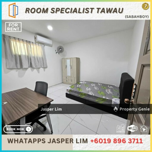 Taman Indah Villa (Bedroom with private bathroom) Room Specialst