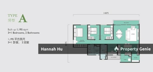 Buy to Earn Emerald Hill Service Residece BMV RM382K