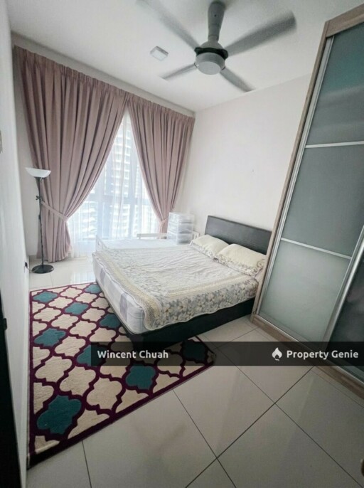 KL Traders Square Setapak For Rent | 940sqft 3+1 Bed Fully Furnished Pool View