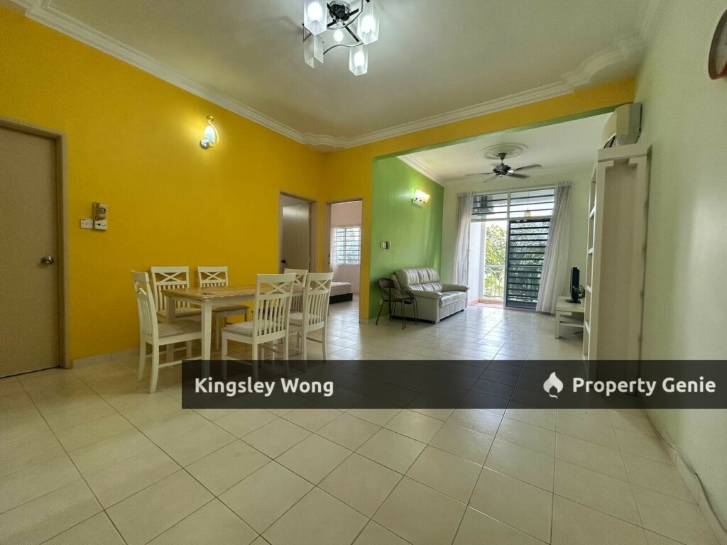 Ipoh Sunway Alpine Village Apartment Medium Floor Fully Furnished 3 Room 2 bathrooms For Rent