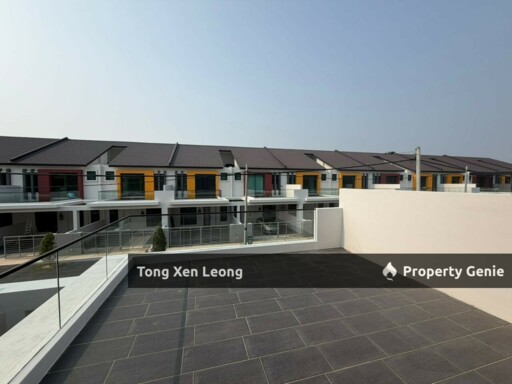 Freehold 4-Bedroom Terraced House In Krubong Destar
