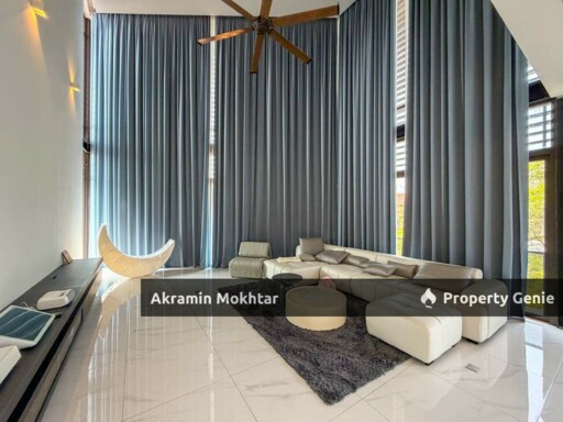 Corner Lot, Modern Design & Fully Furnished |  3 Storey Bungalow at Perdana Heights U10, Shah Alam