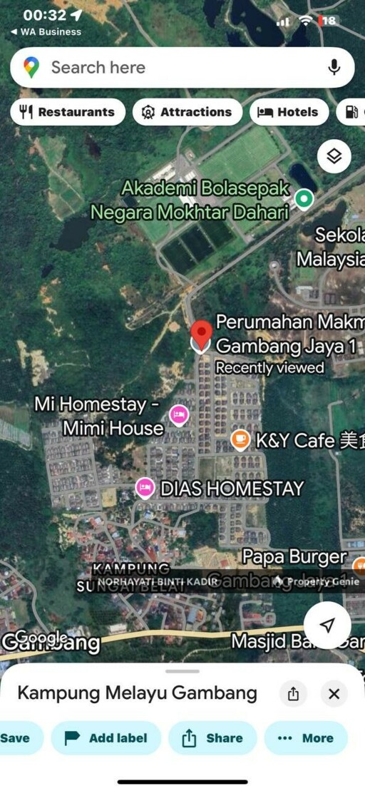 SEMI-D GAMBANG JAYA 1, GAMBANG