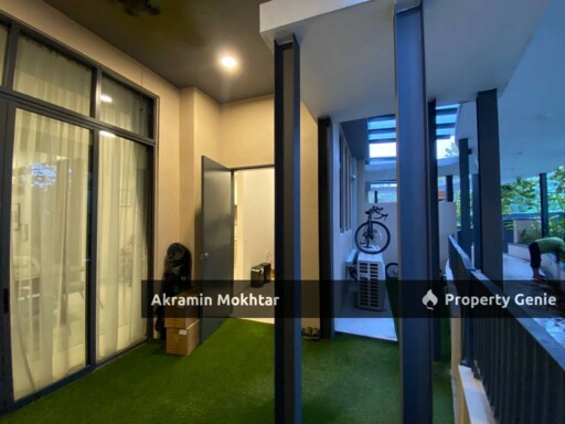 FREEHOLD & PARTIALLY FURNISHED | HENNA RESIDENCE (LIMITED 2 STOREY VILLA UNIT) WANGSA MAJU KL FOR SALE