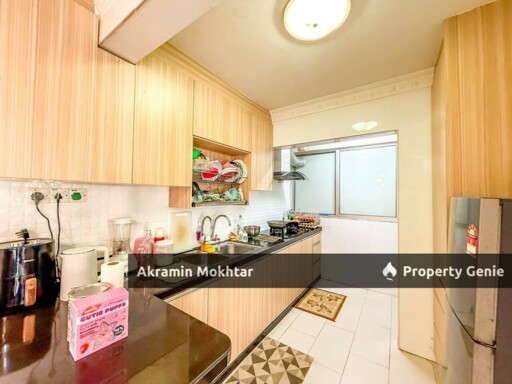 Level 1, Partially Furnished & 1 Parking | Pangsapuri Jati Selatan, Desa Petaling Kuala Lumpur