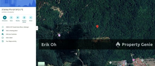 Kuala Kubu Bharu Agriculture Land for Sale (Mukim Ampang Pecah, Hulu Selangor)
