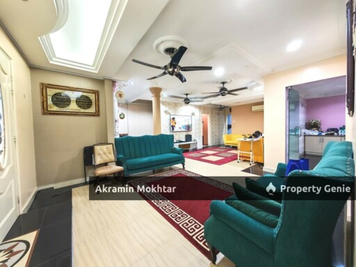 CORNER LOT & RENOVATED | GOMBAK PERMAI 2 STOREY TERRACE