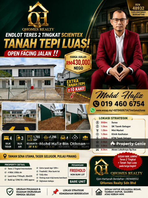 TAMAN SENA UTAMA, SCIENTEX TASEK GELUGOR