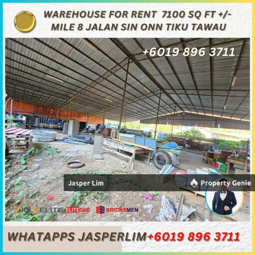 7100 SQ FT Sin On Tiku Warehouse (Taman Harapan)