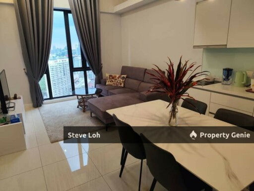 Sentral Suites For Rent | 826sf 2 Bedroom | Fully Furnished | Near KL Sentral
