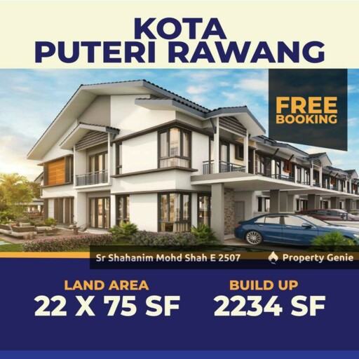 Double Storey Intermediate Puteri Ariana 1 Kota Puteri Rawang