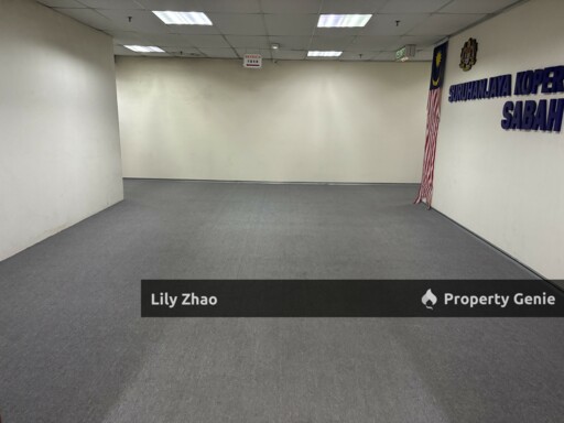 Corporate Office for Rent, Renovated & Furnished, Prime Location, Menara MAA, Kota Kinabalu City Centre