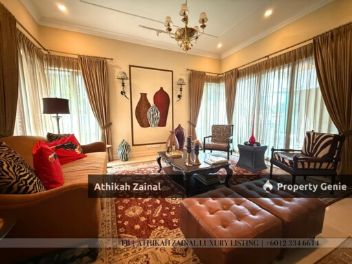 Kiara View, Sri Hartamas. Stunning 2.5 Storey Semid With Great Water Features.