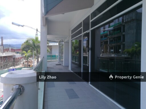 1st Floor Showroom/ Shop Offices for Rent, 1,116 Sf, Gated Guarded, Prime Location @Metro Town Kota Kinabalu, Sabah