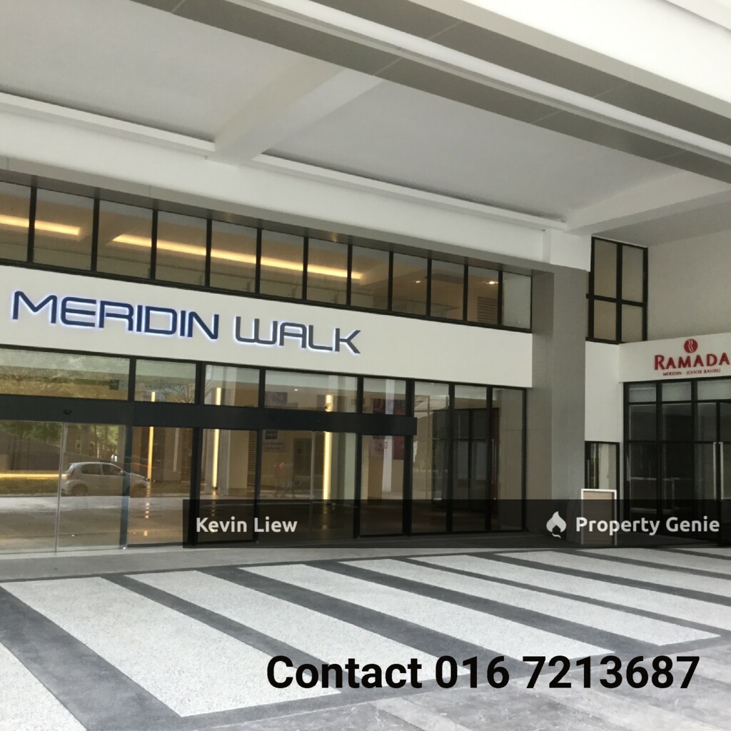 Meridin Walk@ Medini Retail Shop LG Floor Near Escalators & Lift