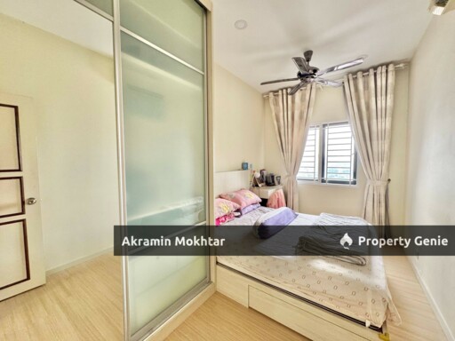Corner Unit, Fully Furnished & 2 Parking | Residensi Rampai The Parc Tower, Setapak