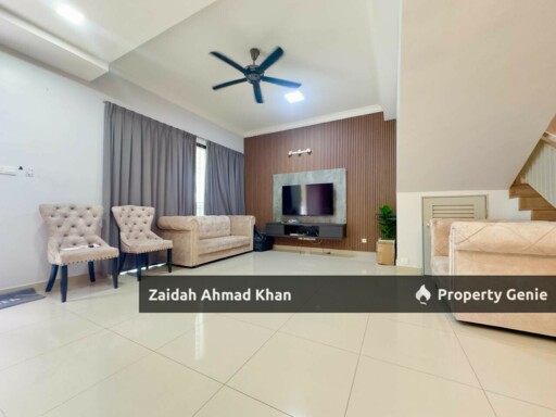 Corner Lot Double Storey Ceria Residence Renovated And Extended For Sale