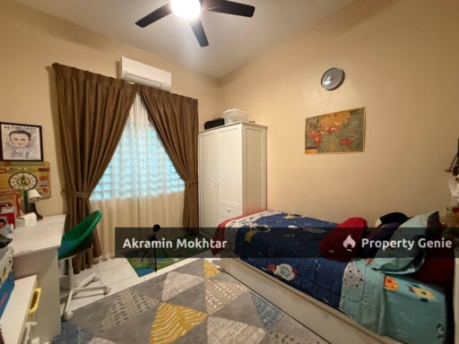 FREEHOLD, PARTIALLY FURNISHED & RENOVATED | Single Storey SEMI DETACHED Taman Sri Serdang 3, Kg Tok Muda Kapar