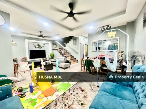 Renovated Double Storey Terrace House 5 Bilik di Bandar Tasik Puteri Rawang Untuk Dijual