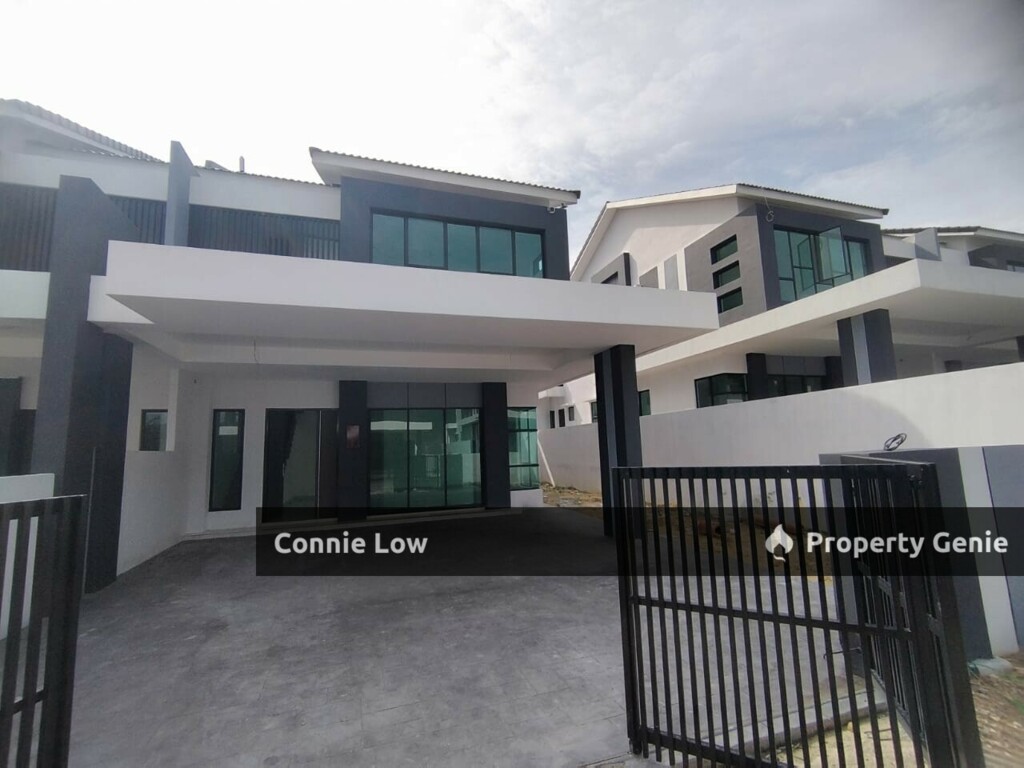 Completed Guarded New Double Storey SemiD on high land Ipoh, Greenery environment