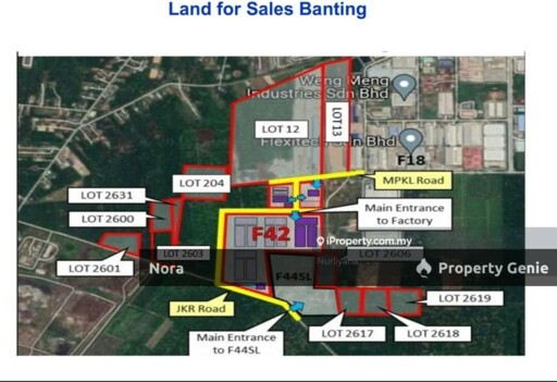 Freehold Agricultural Land in Banting For Sale