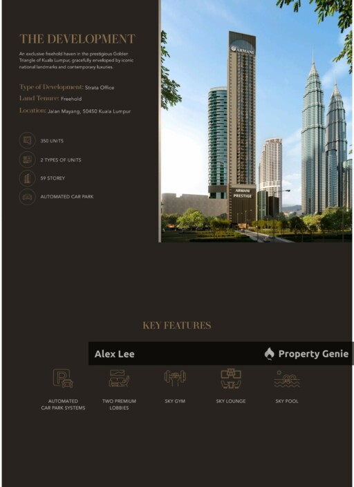 Armani Prestige @ KLCC for Sale | High-Yield Airbnb Investment with 5 star Hotel Management