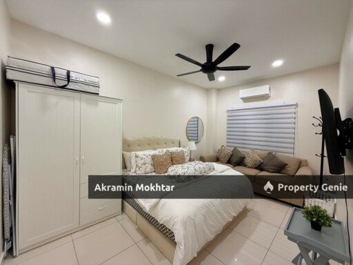 Freehold, Facing Open, Renovated & Fully Furnished | Double Storey Terrace House  KASIH RESIDENCE  SETIA ALAM SARI, BANGI