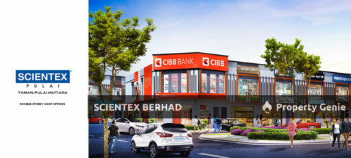 2 Story Shop Office, Scientex Pulai