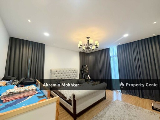FULLY RENOVATED & PARTIALLY FURNISHED |  GAMUDA 25.7  Lucent Residence @ Twentyfive.7 Two storey Semi D Corner Lot (Cul De Sac)