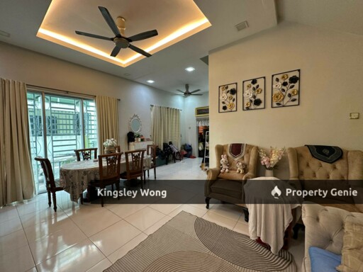 Lahat Mines Double Storey Semi-D Facing Field Gated Guarded Near Lahat Pengkalan