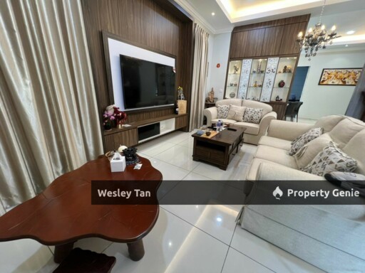 Krubong 2 Storey Bungalow Freehold Fully Furnished & Fitted 24/7 Guard & Guarded