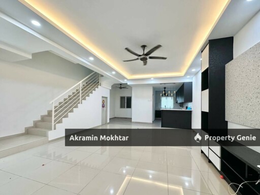 Partially Furnished, Gated & Guarded | 3-STOREY INTERMEDIATE AZALEA @ BUKIT RAHMAN PUTRA