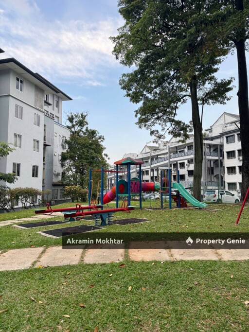 RENOVATED, PARTIALLY FURNISHED & 2 PARKING | (SPACIOUS UNIT) SRI LOJING CONDOMINIUM, SECTION 10,  WANGSA MAJU KUALA LUMPUR