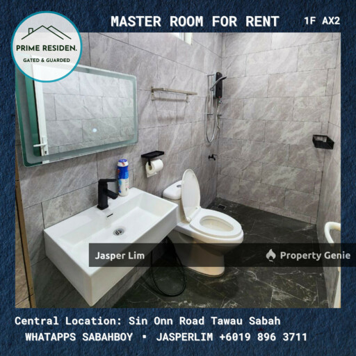 Taman Prime Residen (Gated Guarded) Masteroom For Rent