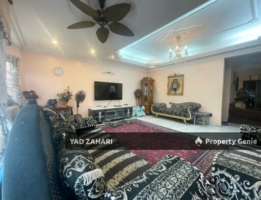 Sri Petaling, Kuala Lumpur | 2-Storey Semi-D 5+1 Rooms | RM2.2M - Extended, Freehold with Consent & Spacious Car Porch