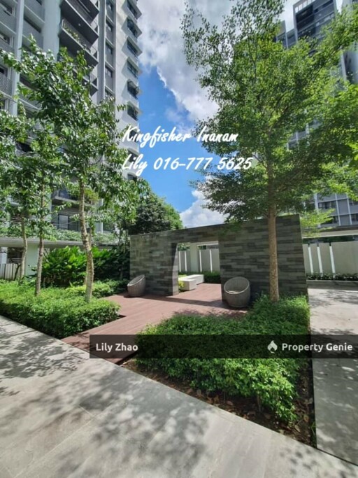 Kingfisher Inanam Condo for Rent, Renovated & Fully Furnished, Block C, 5th Floor Facilities area, Kota Kinabalu