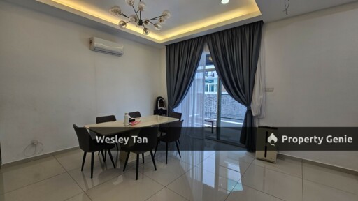 Bukit Baru Murni 2 Storey Semi D Fitted & Furnished 24hrs Gated & Guarded Facing Field Extra Greenery View with Parking